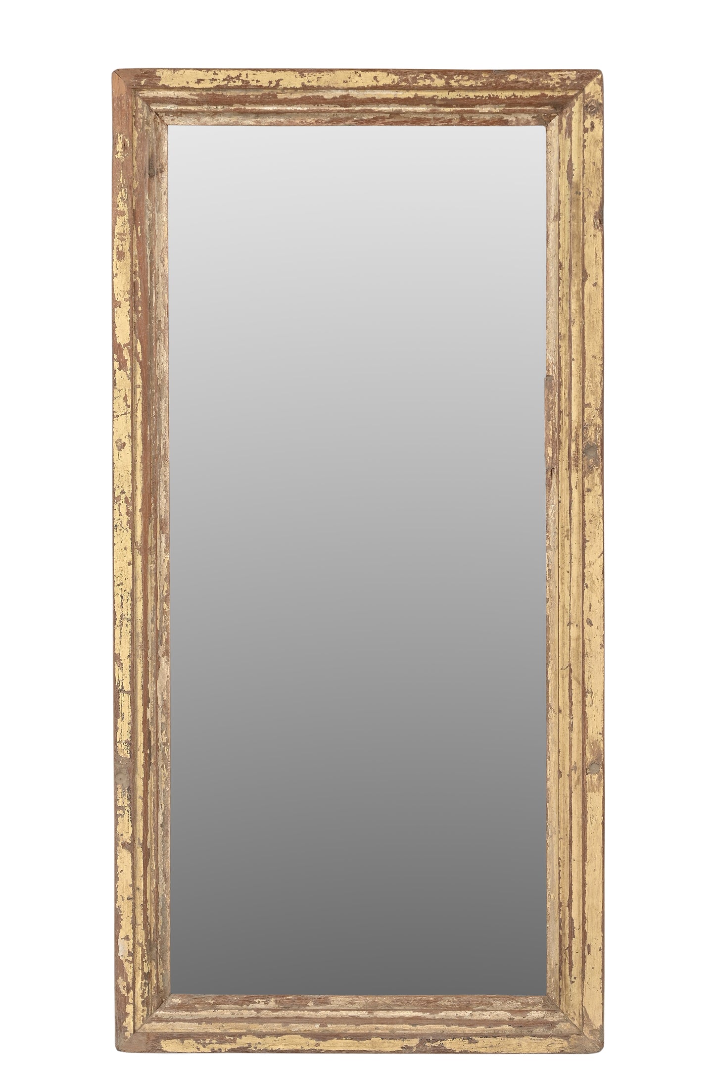 Vintage Teak Wood Mirror