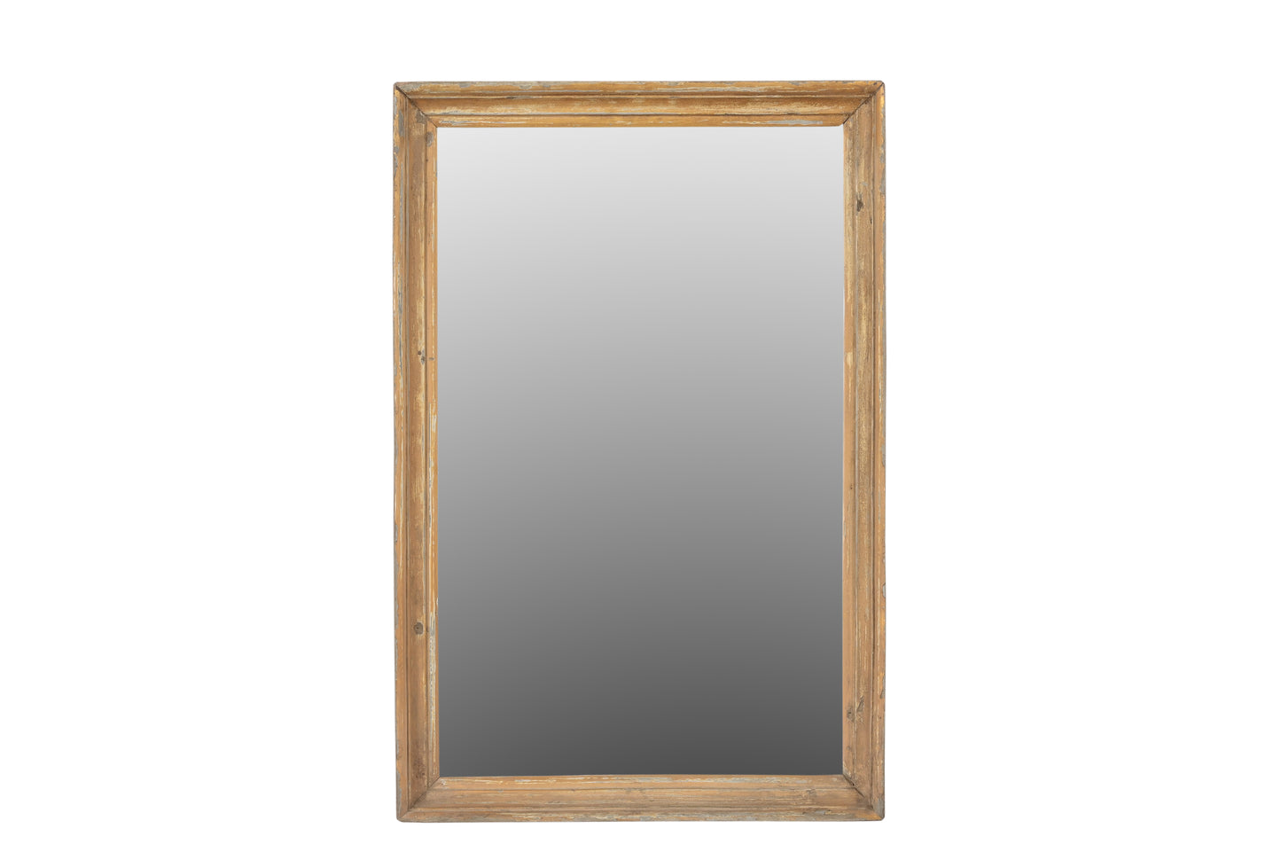 Vintage Teak Wood Mirror