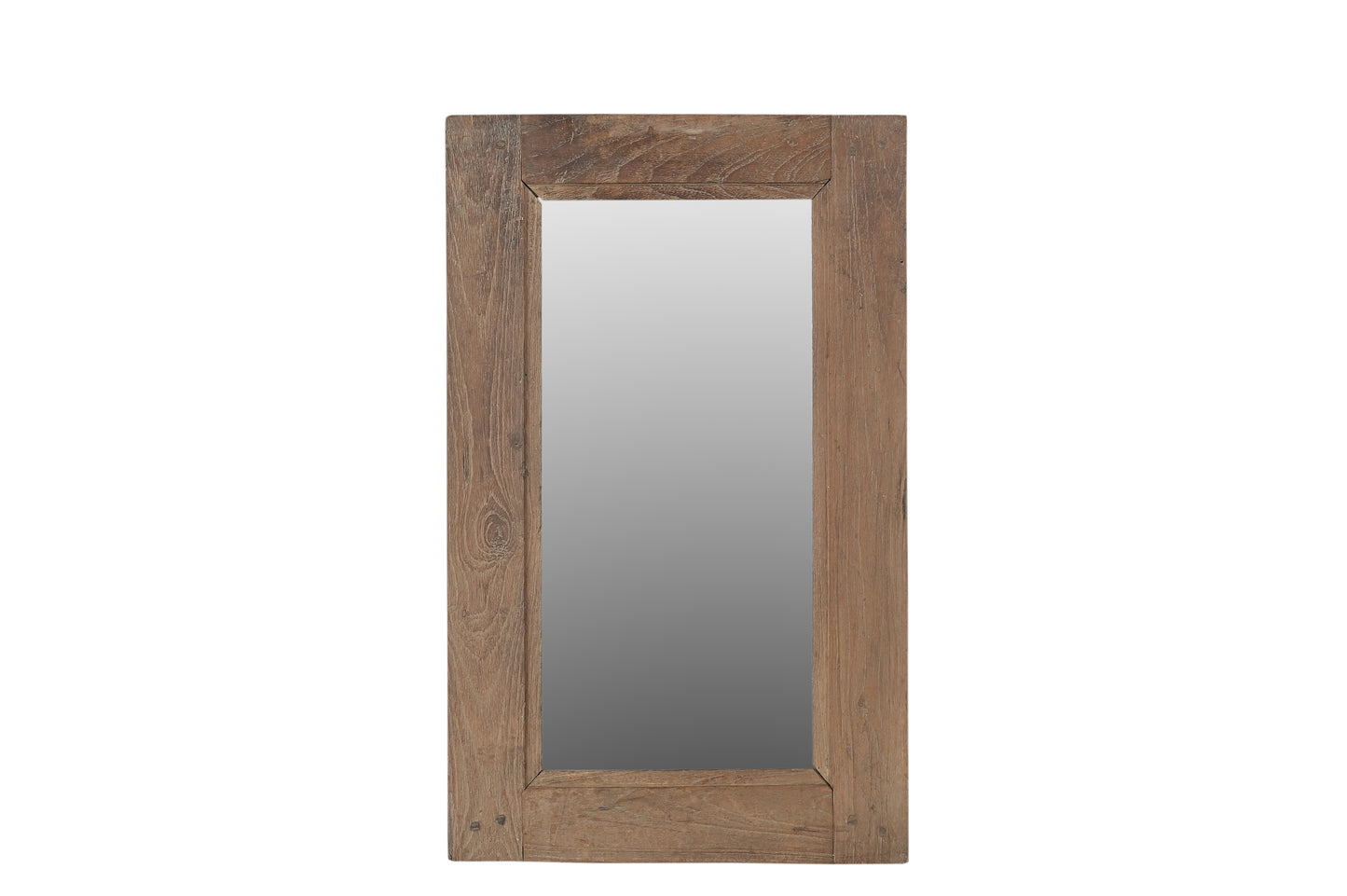 Vintage Teak Wood Mirror