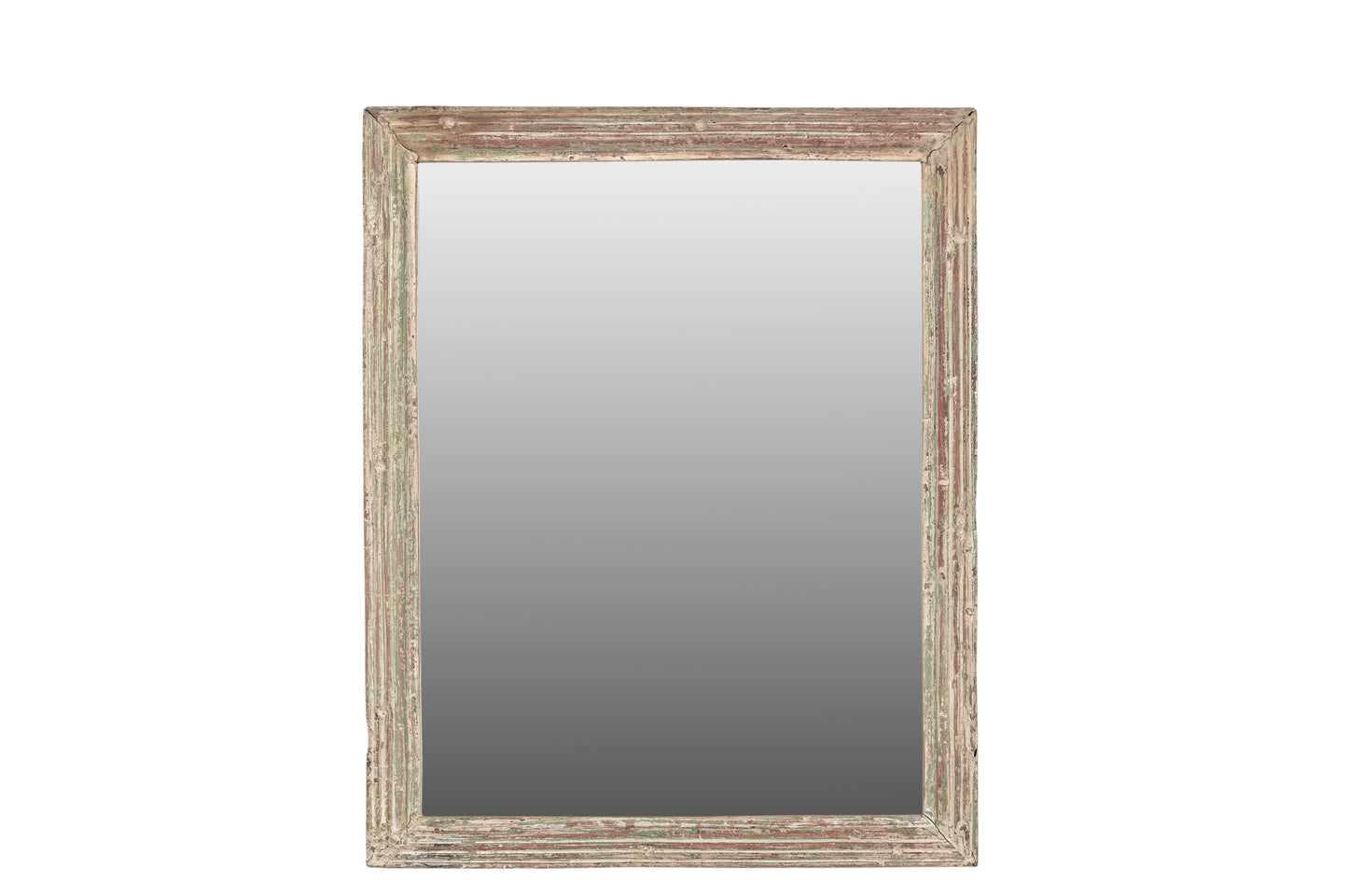 Vintage Teak Wood Mirror