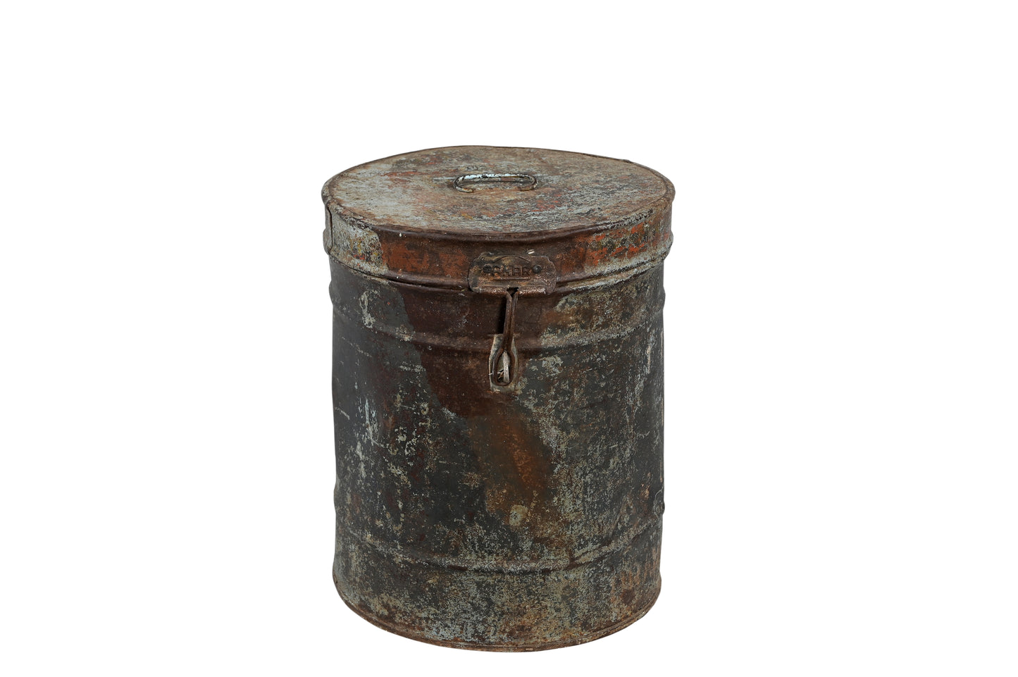 Caja de tanque de hierro vintage