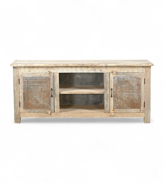 Recycled Wood Iron Plasma SideBoard