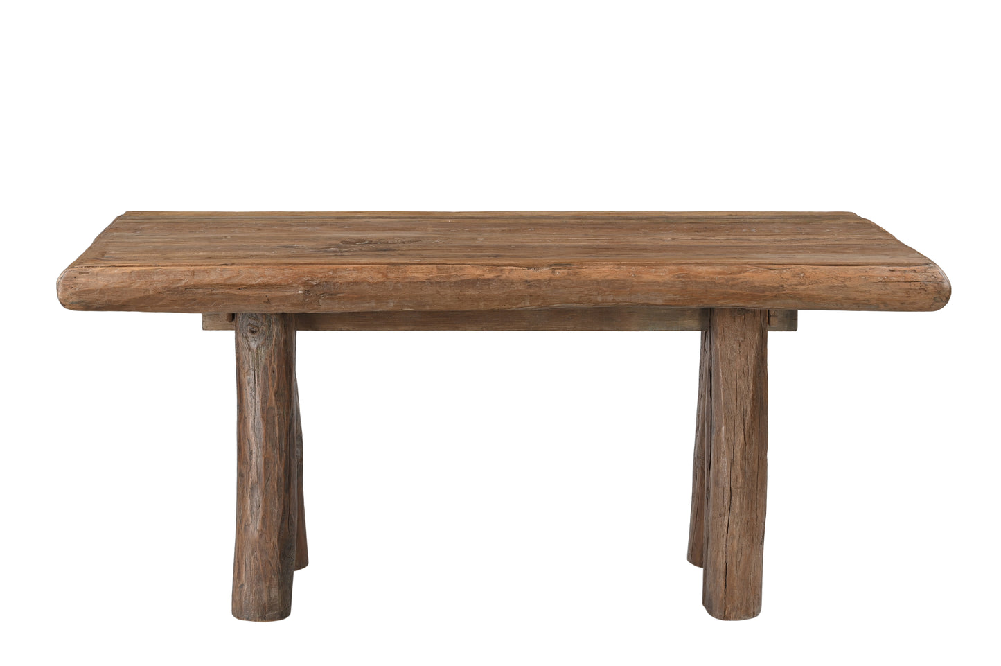 Mesa de comedor de cocina de madera reciclada