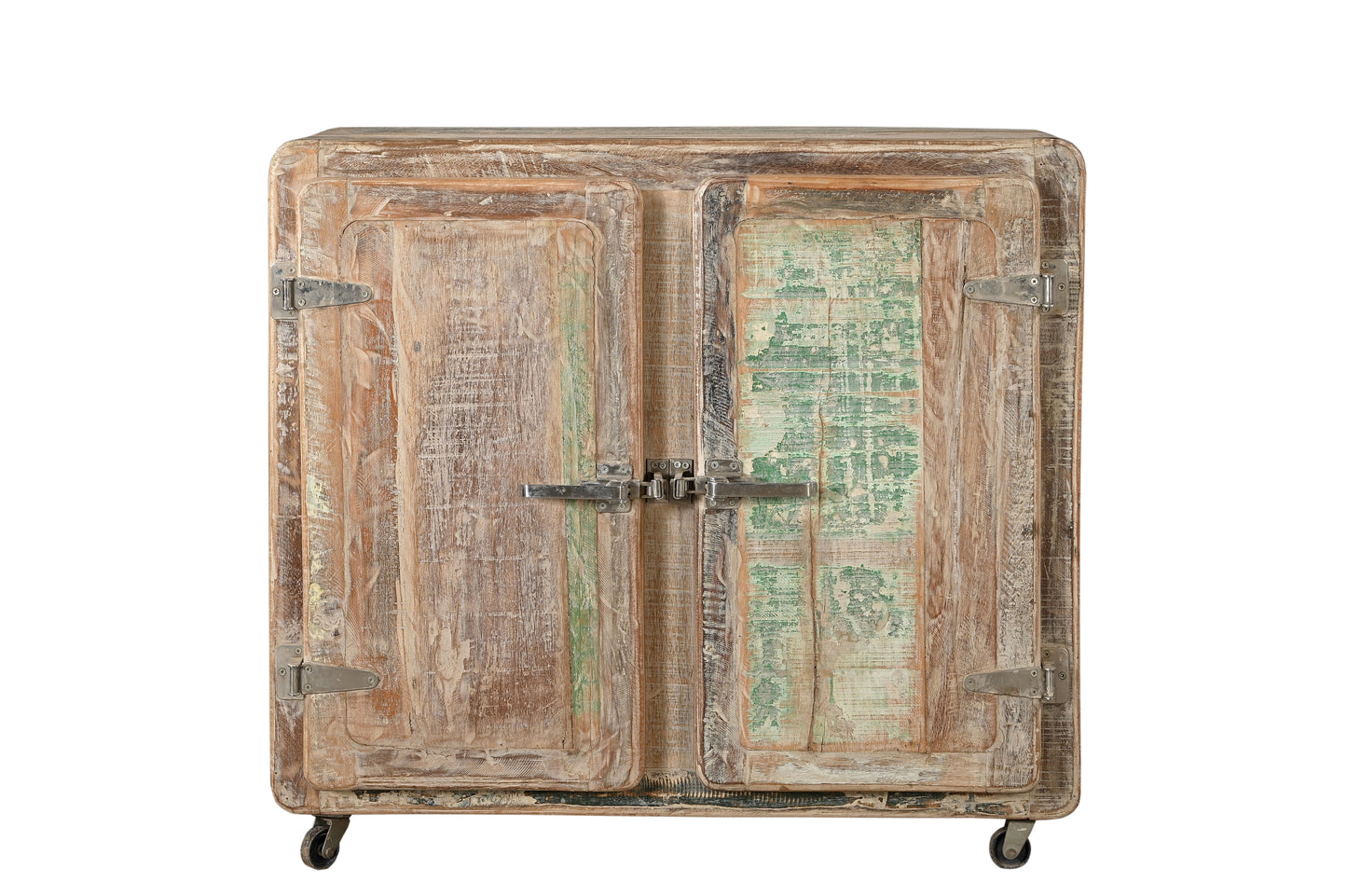 Vintage Recycled Wood Side Cabinet