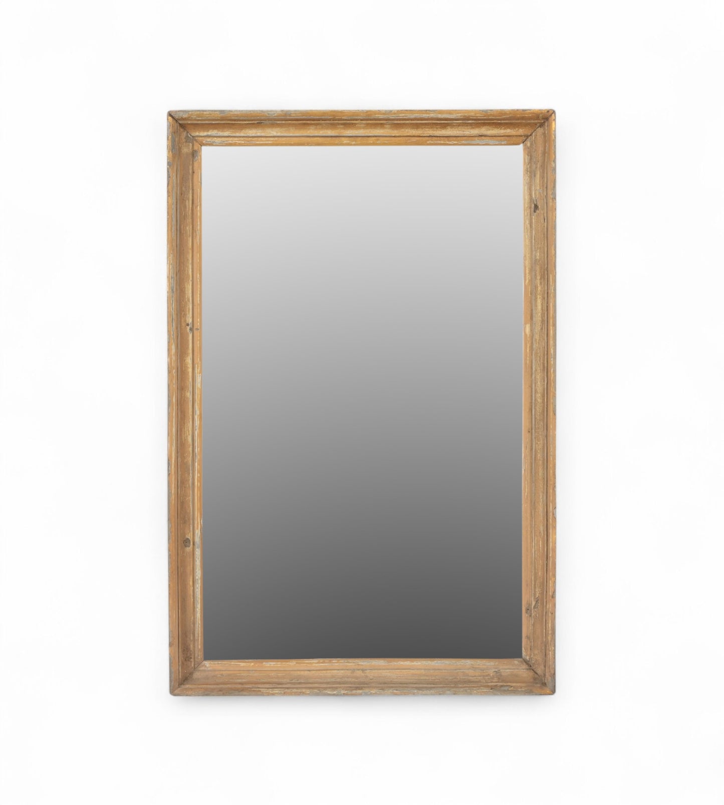 Espejo vintage de madera de teca