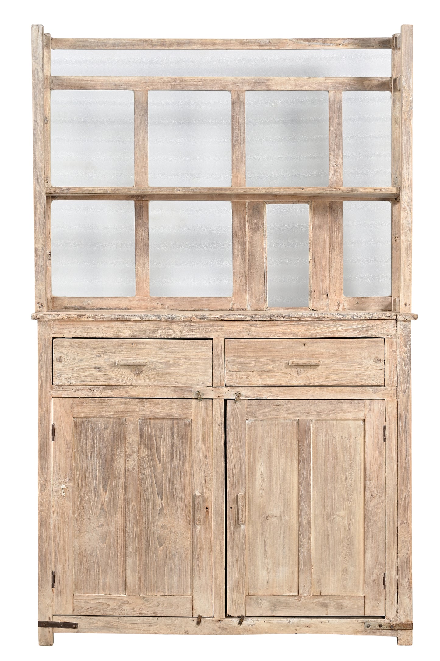 Vintage Teak Glass Display Cabinet