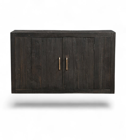 Vintage Teak Wood Kitchen Cabinet