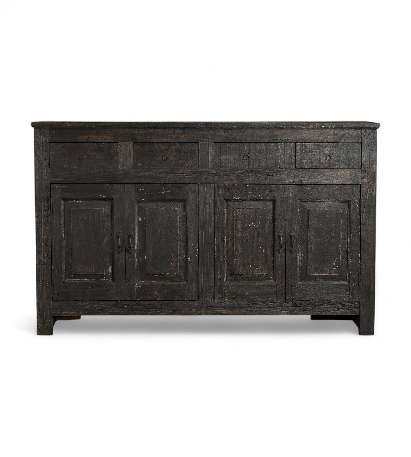 Aparador de 4 cajones de madera reciclada