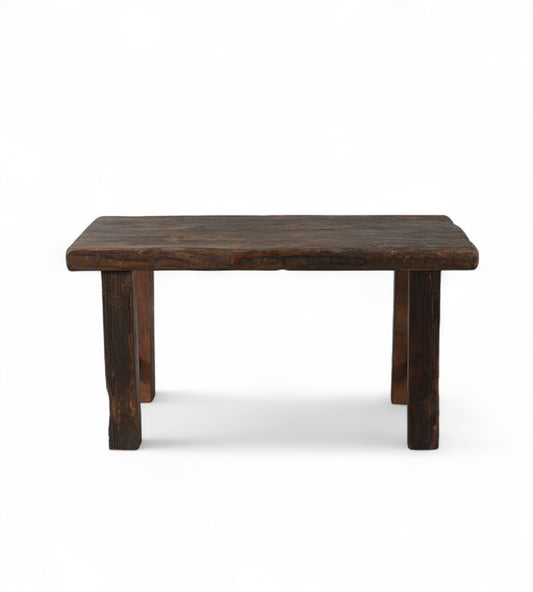 Vintage Reclaimed Wood Bench