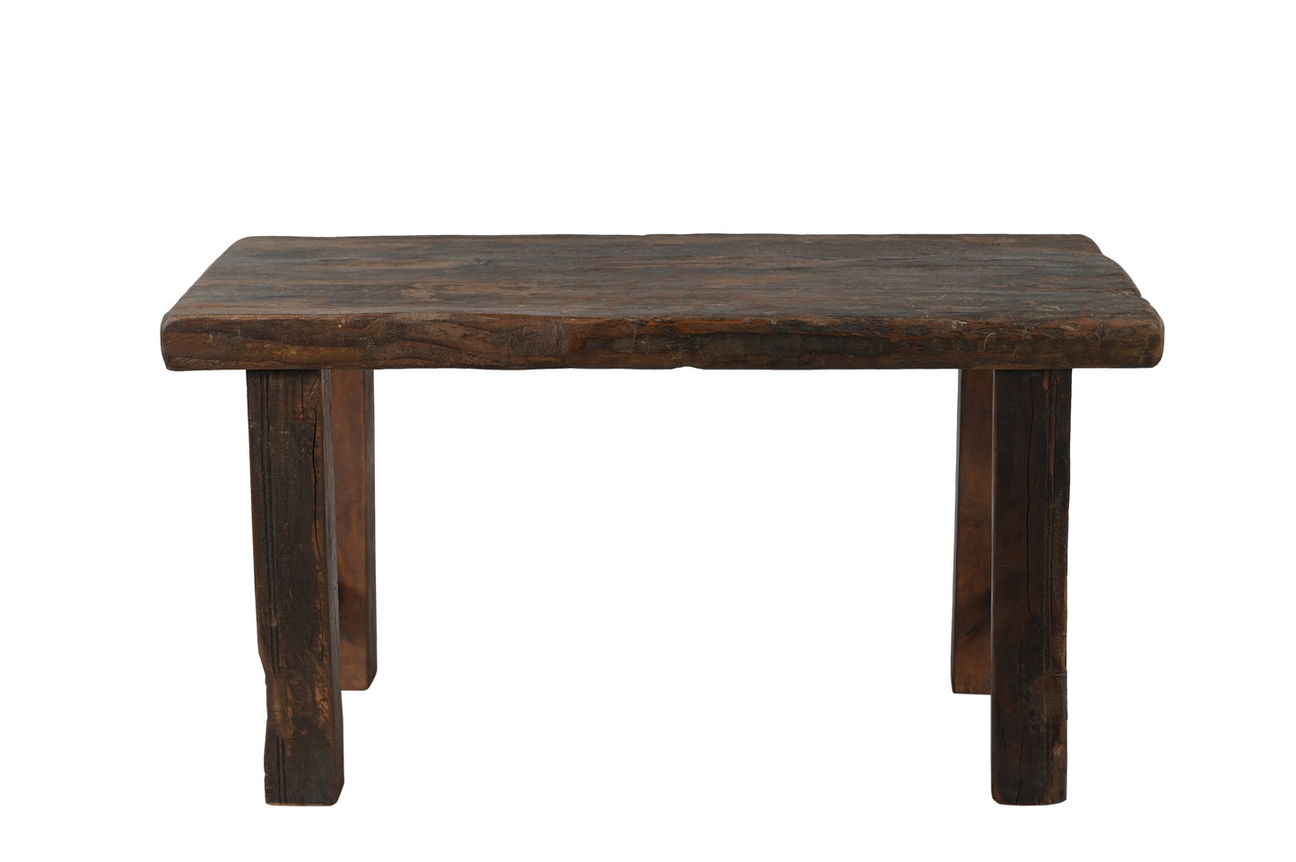 Vintage Reclaimed Wood Bench