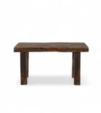 Vintage Reclaimed Wood Bench