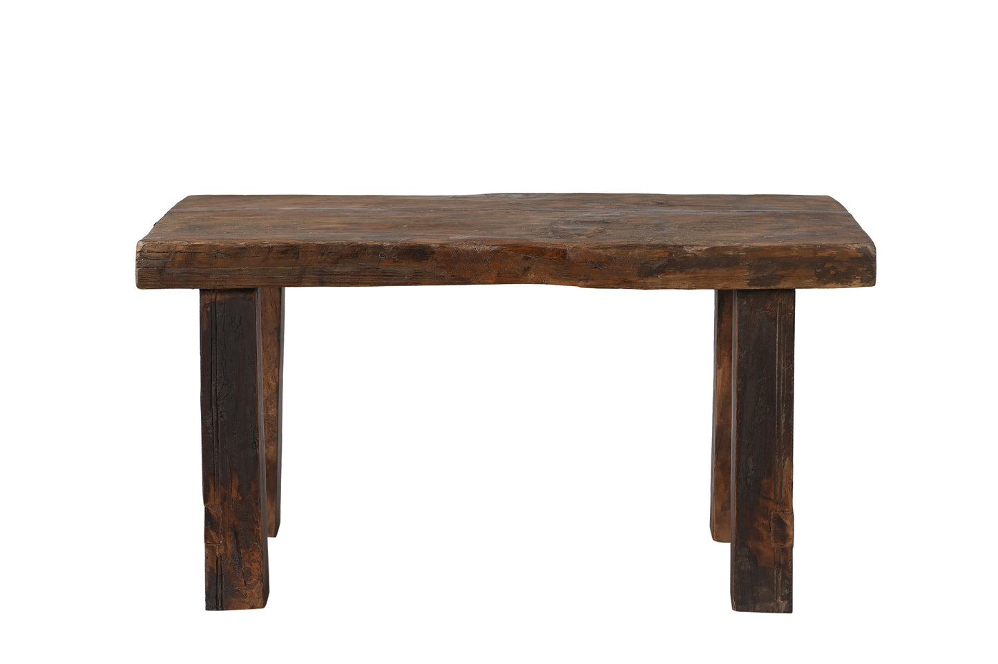 Vintage Reclaimed Wood Bench