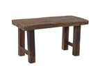 Vintage Reclaimed Wood Bench