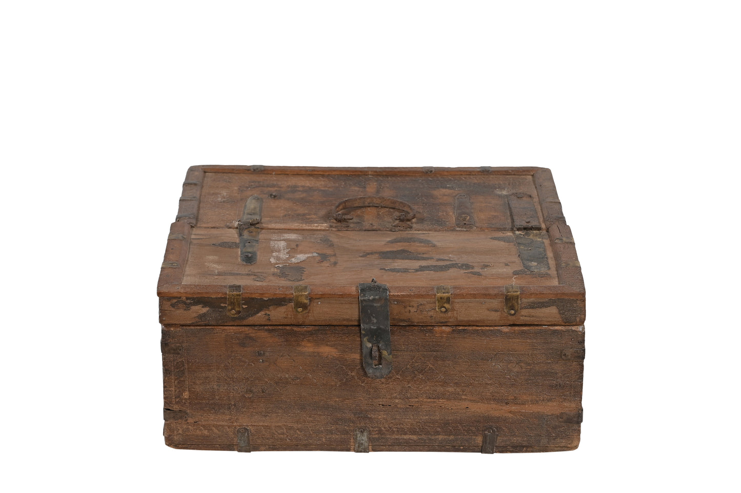 Vintage Teak Wooden Box