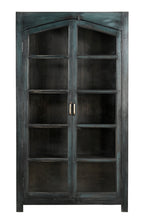 Vintage Teak Wood and Glass Cabinet