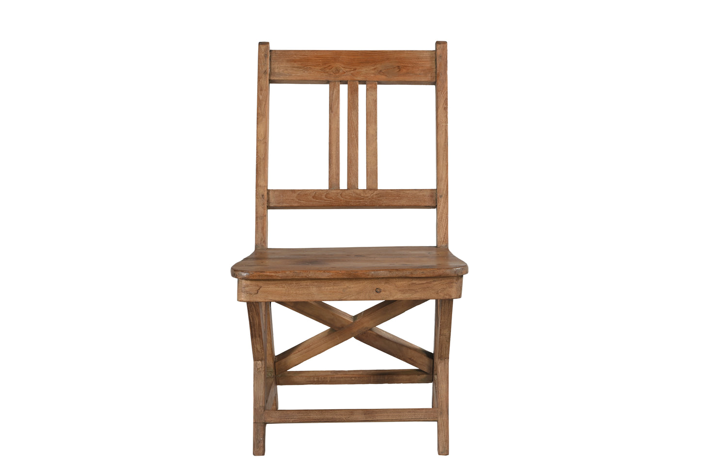 Silla vintage de madera de teca