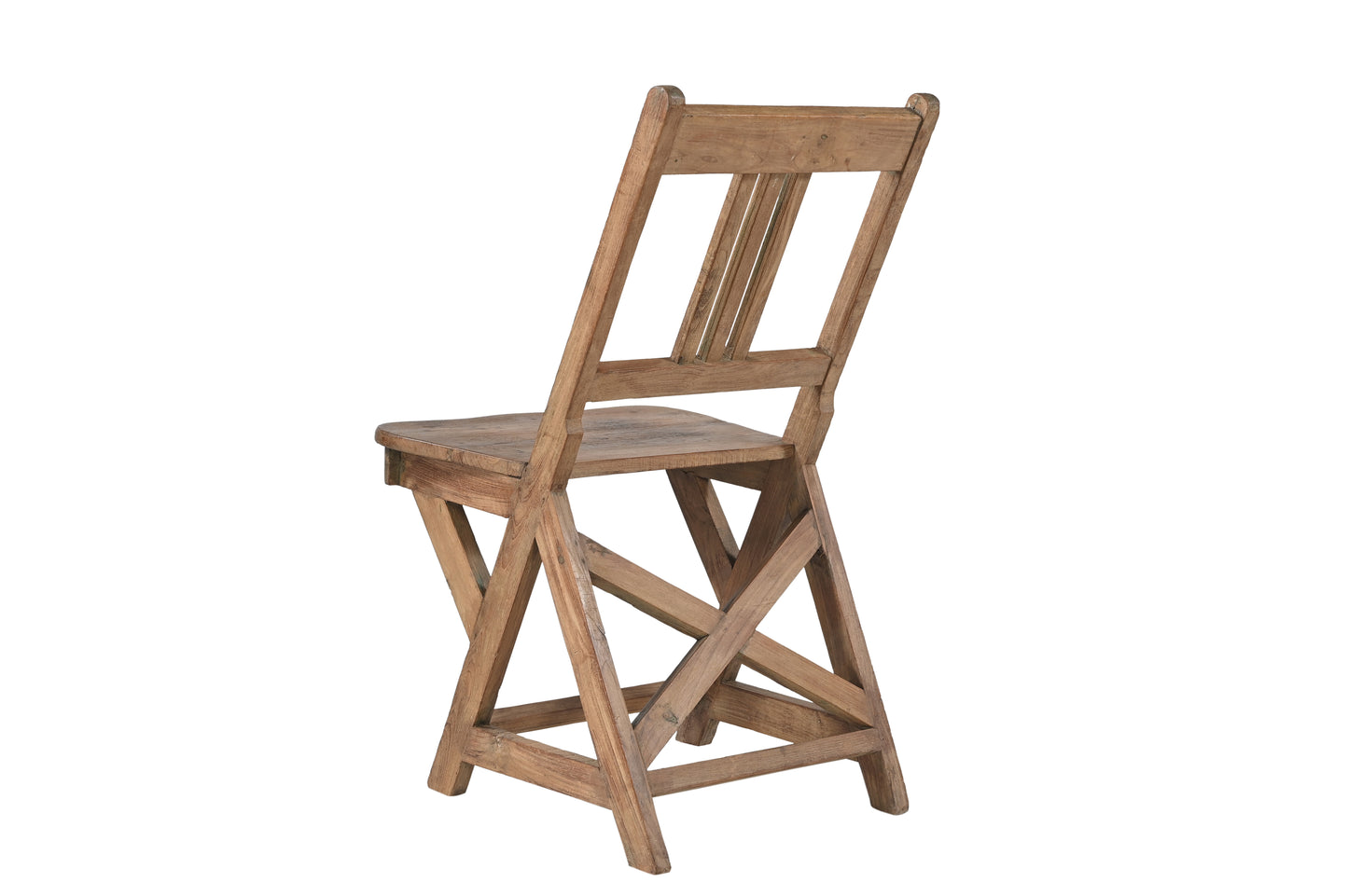 Silla vintage de madera de teca