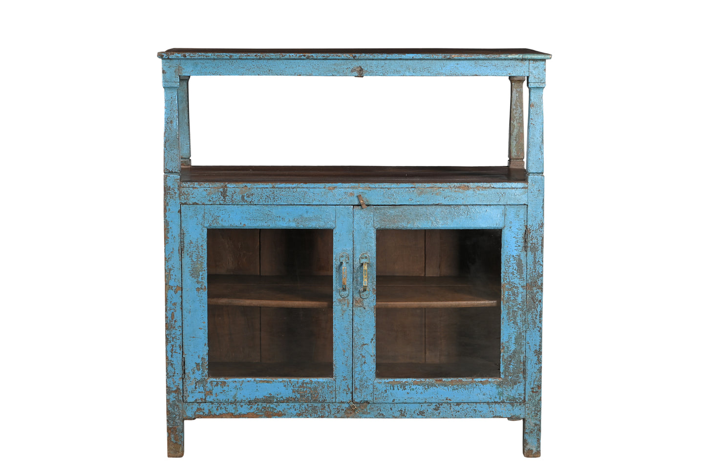 Vintage Teak and Glass Cabinet