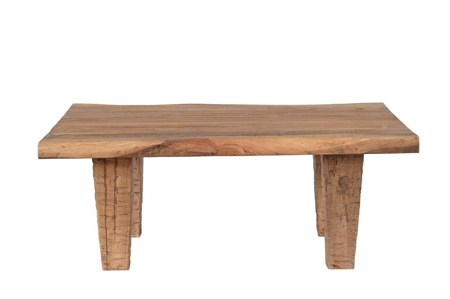 Mesa de centro de madera reciclada