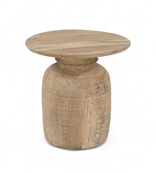 Recycled Wood Side Table