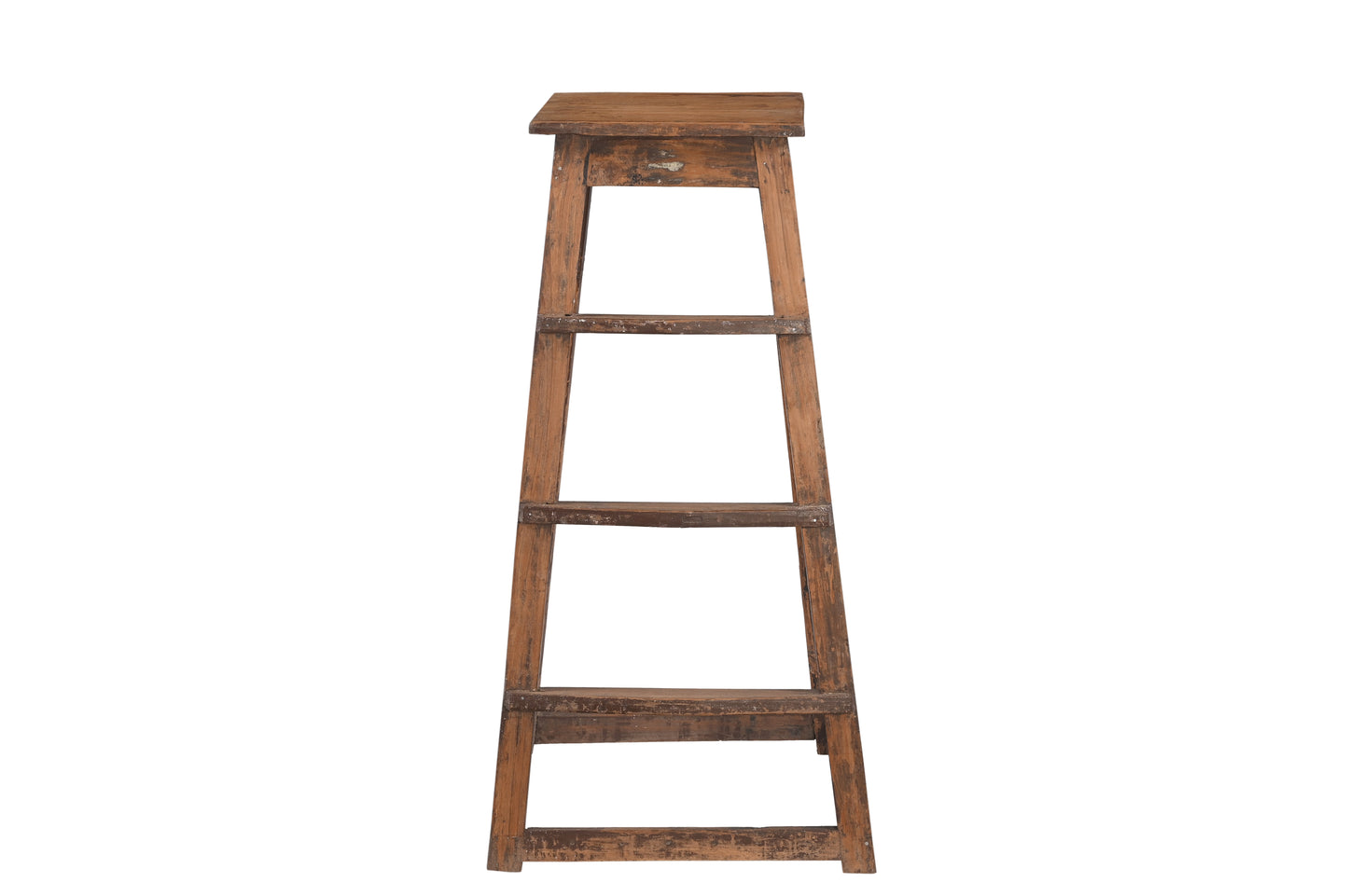 Vintage Teak Ladder Display Stand