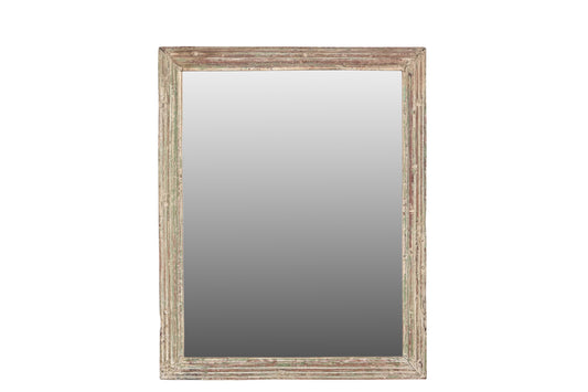 Vintage Teak Wood Mirror