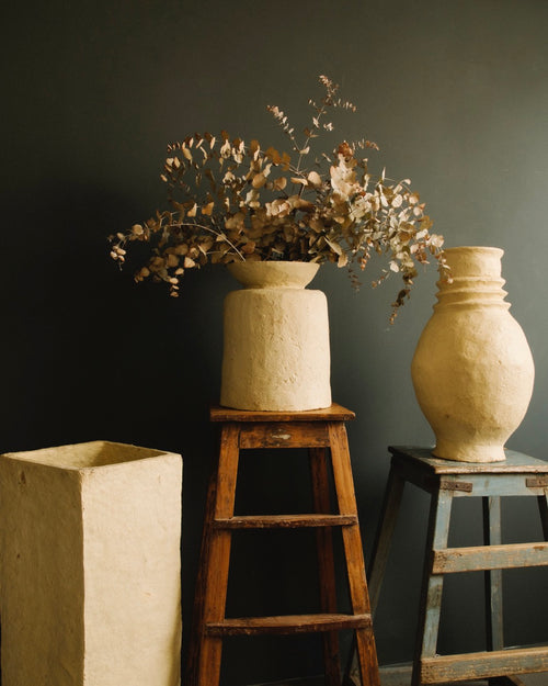 Papier Mache Planter
