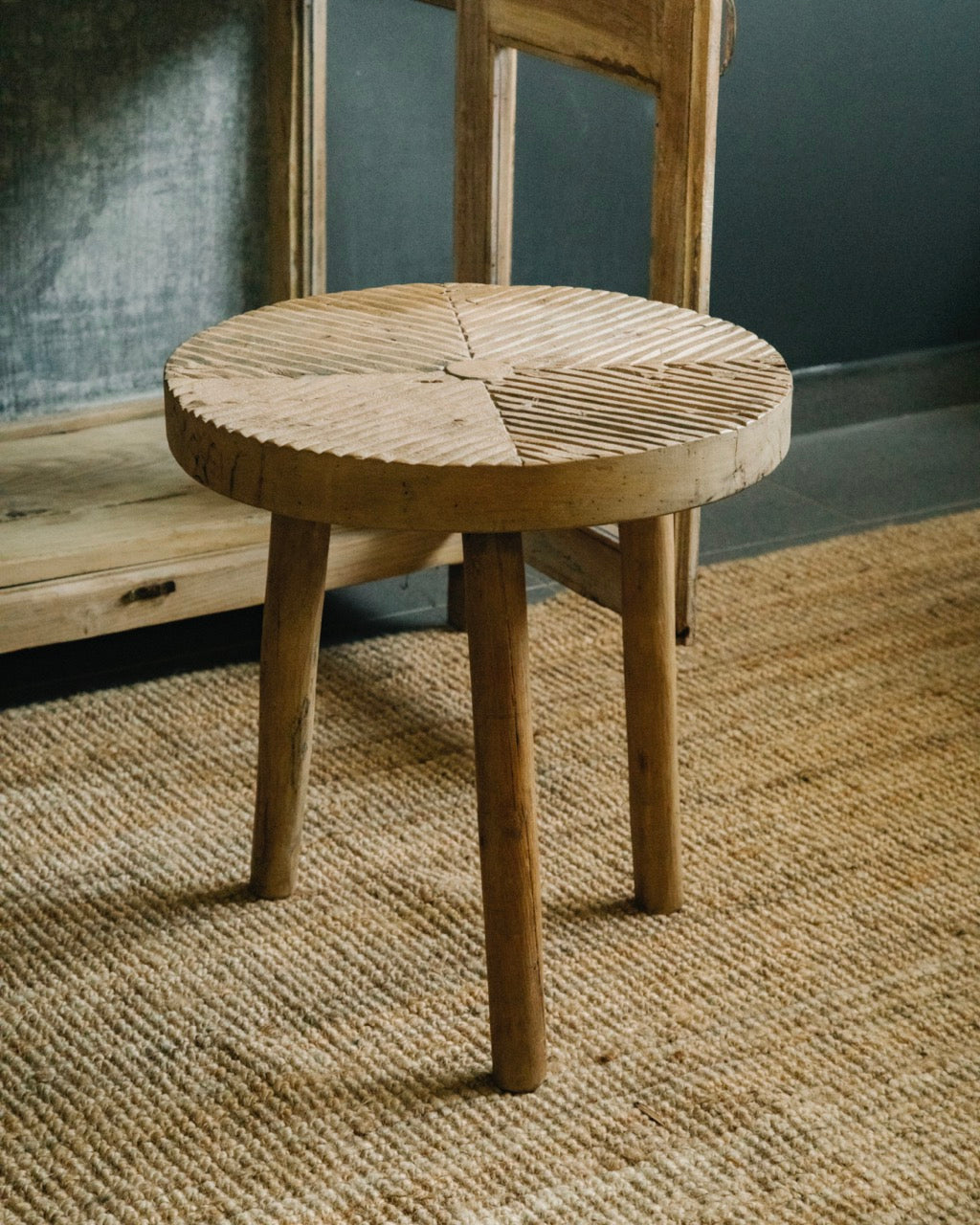 Reclaimed Wooden Side Table