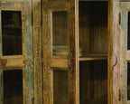 Reclaimed Wood Glass Sideboard
