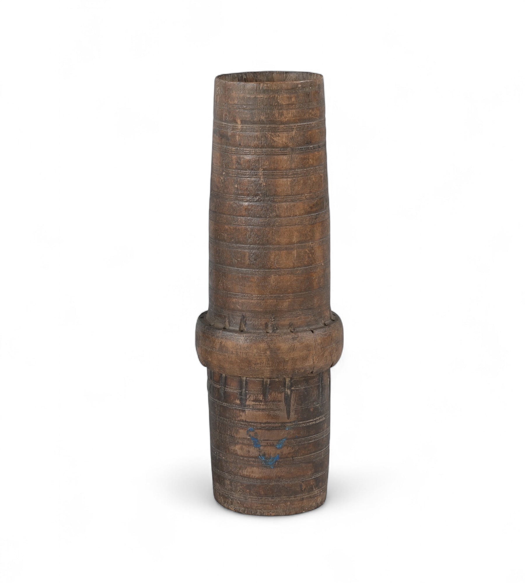 Wooden old planter