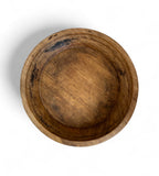 teak old wooden bowl 