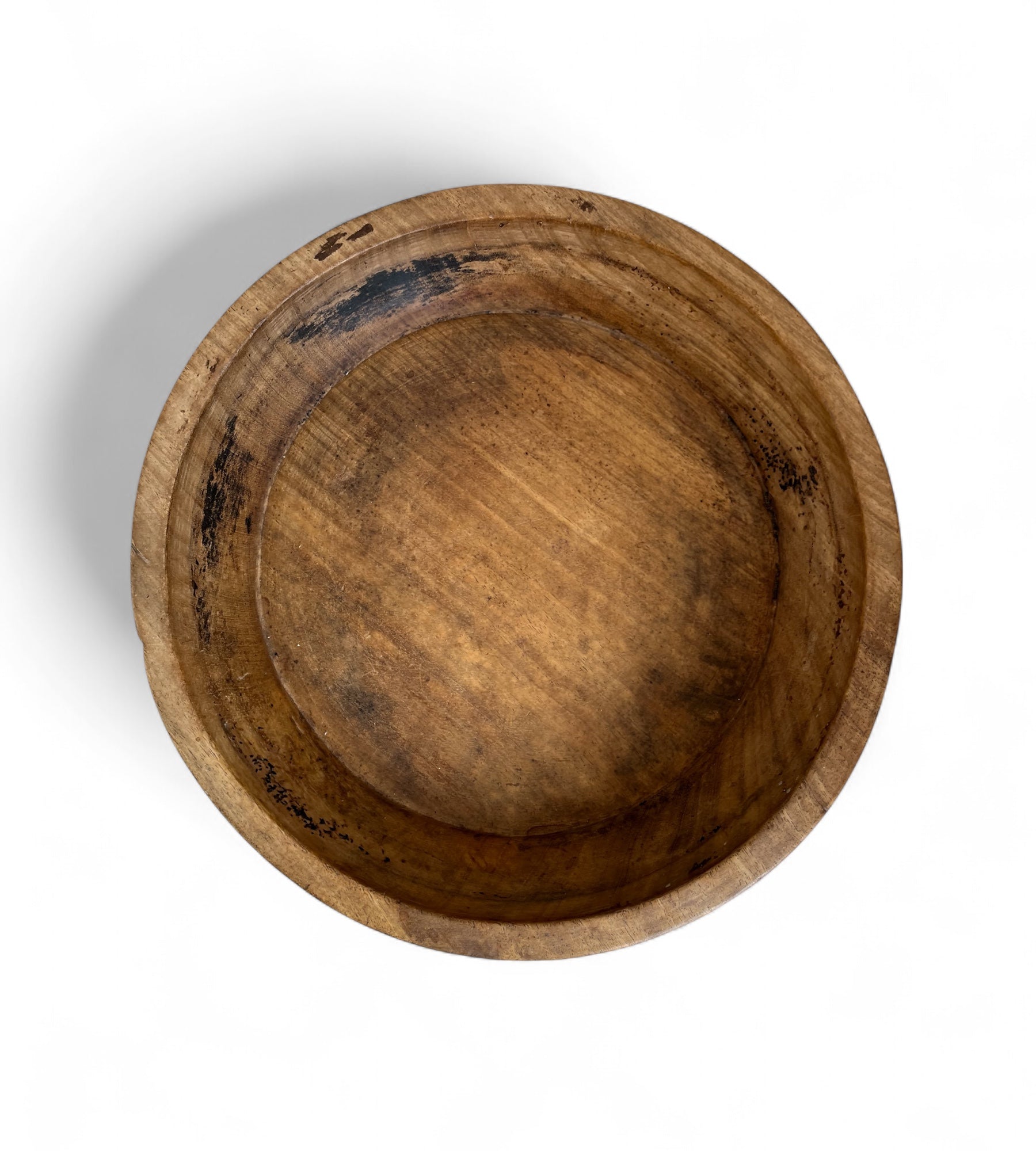teak old wooden bowl 