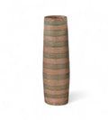 Wooden old planter