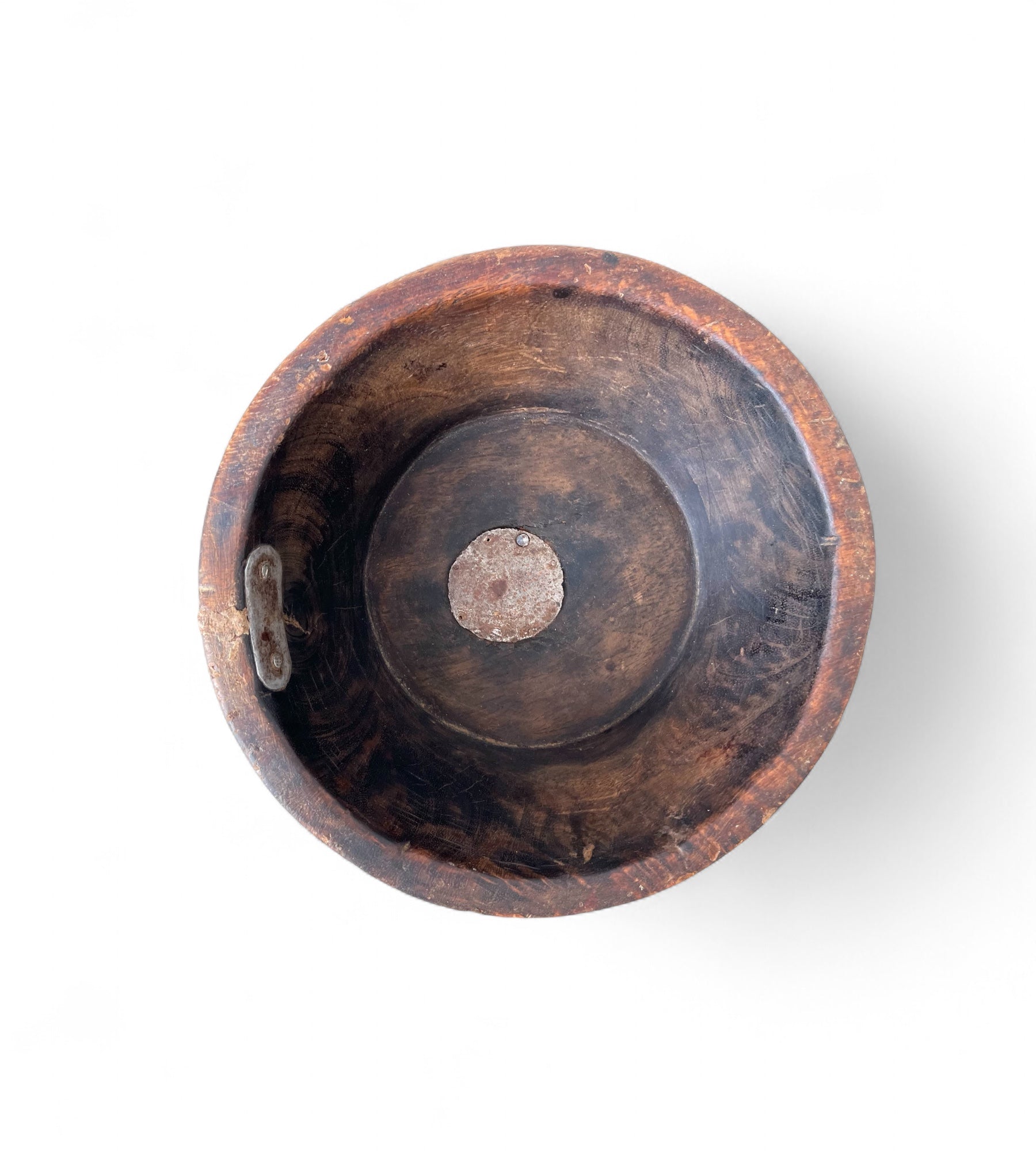 Wooden teak bowl 