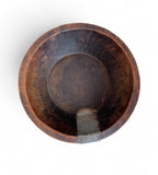 Wooden old bowl 