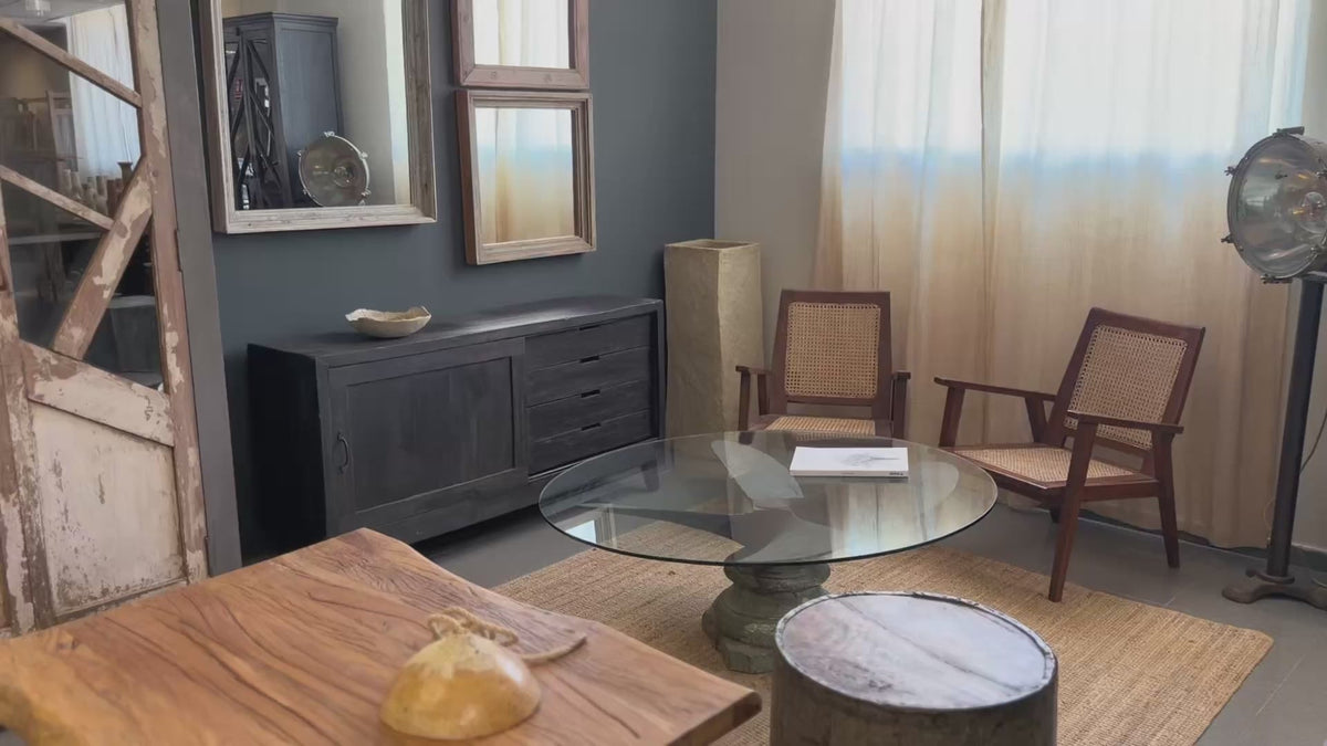 Inside the INDOON furniture showroom in Palmanyola, Mallorca